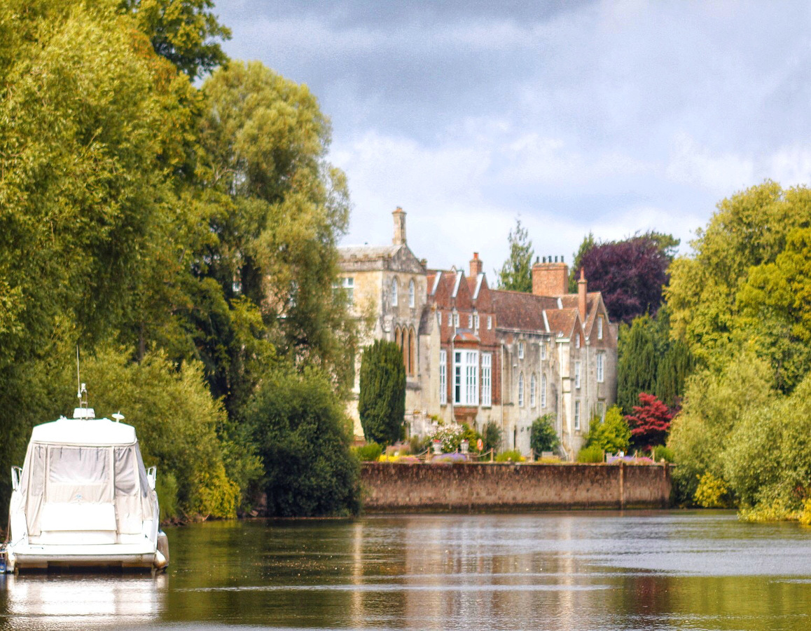 CH … Bishopthorpe Palace view from the Riverside 